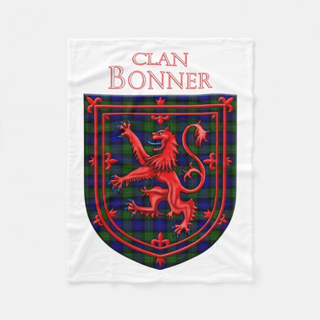 Bonner Tartan Scottish Fleecedecke (Vorderseite)