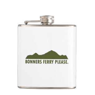 Bonners Ferry Idaho Bitte Flachmann