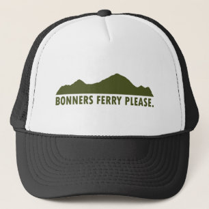 Bonners Ferry Idaho Bitte Truckerkappe