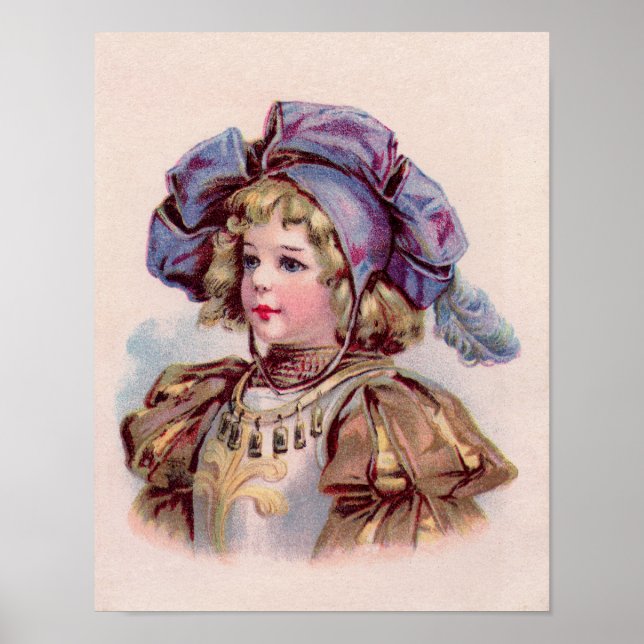 Bonnet Girl Poster (Vorne)