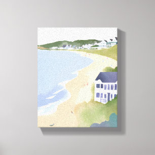 Bonnet Shores   Rhode Island Beach Leinwanddruck