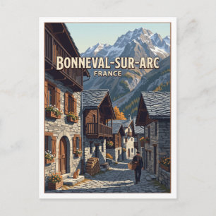 Bonneval-sur-Arc Frankreich Postkarte