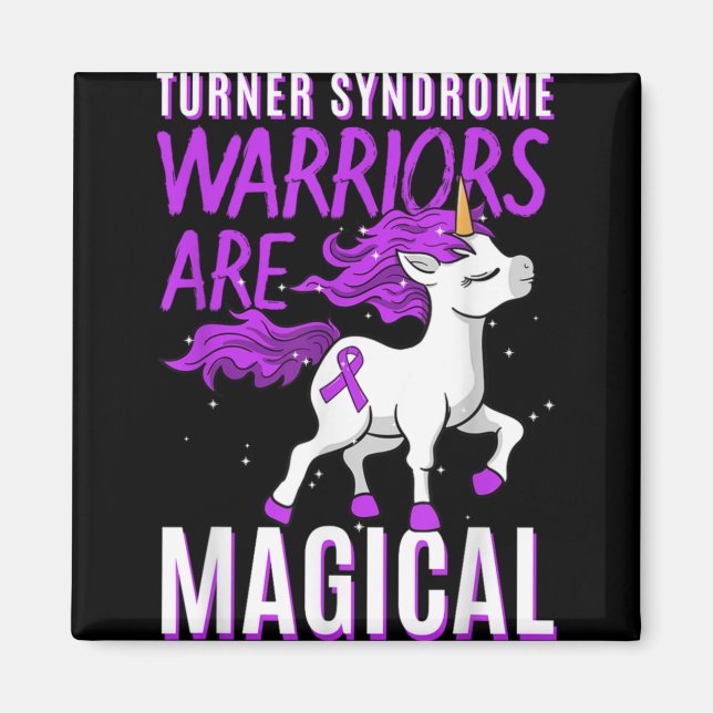 Bonnevie Ullrich Turner Syndrome Awareness 45 X0 T Magnet (Vorne)