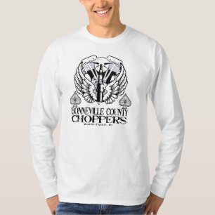 Bonneville County Chopper233 Pinup T-Shirt