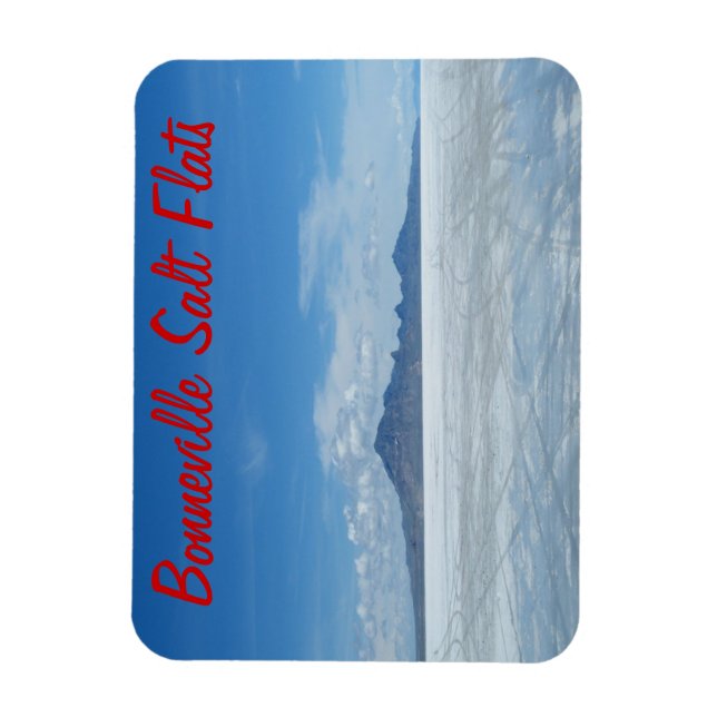 Bonneville Salt Flats Magnet (Vertikal)