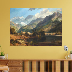 Bonneville, Savoy Leinwanddruck