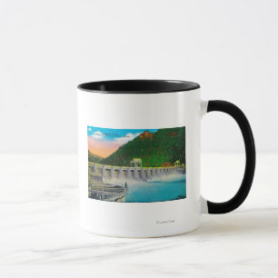 Bonneville-Staudamm am Columbia-Fluss Tasse
