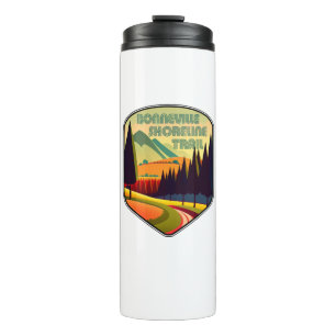 Bonneville Uferweg Farben Thermosbecher