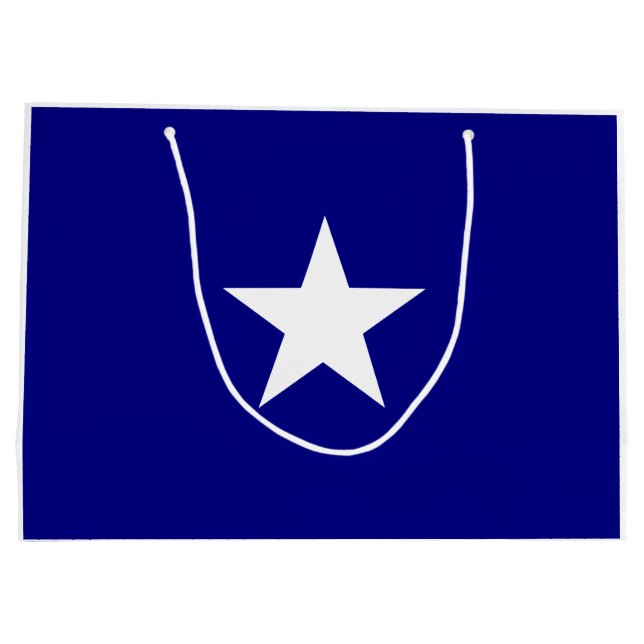 Bonnie Blue Flag Große Geschenktüte (Rückseite)