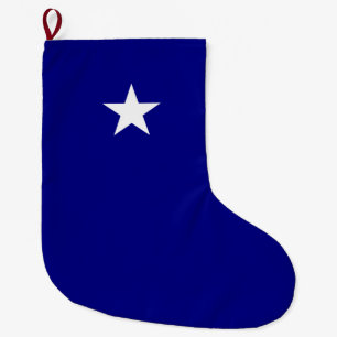 Bonnie Blue Flag Großer Weihnachtsstrumpf