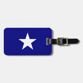 Bonnie Blue Flag mit dem "Lone White Star"-Gepäck Gepäckanhänger