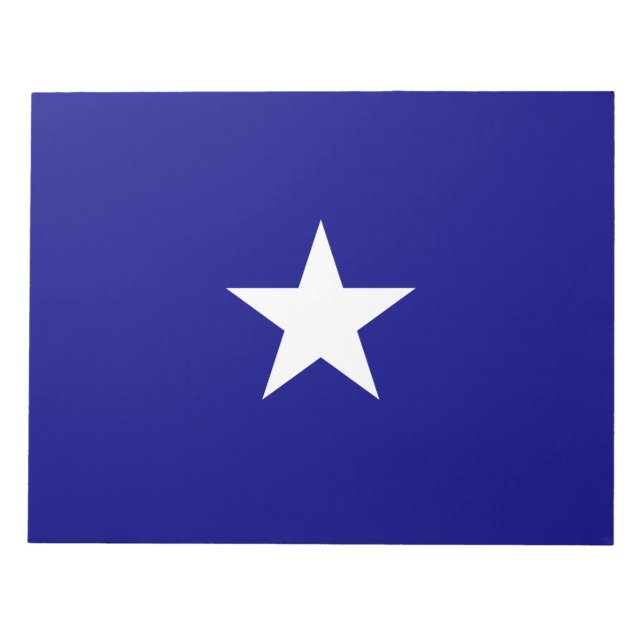 Bonnie Blue Flag Notizblock (Vorderseite)