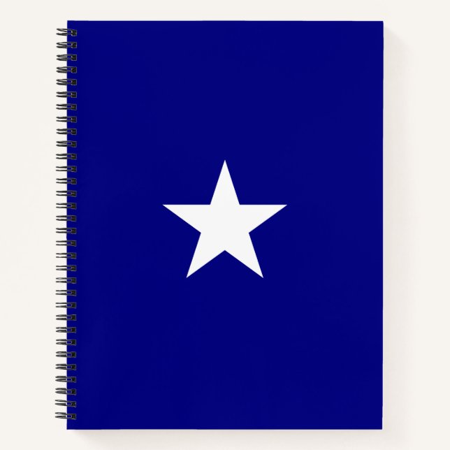 Bonnie Blue Flag Notizbuch (Vorderseite)
