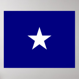 Bonnie Blue Flag Poster