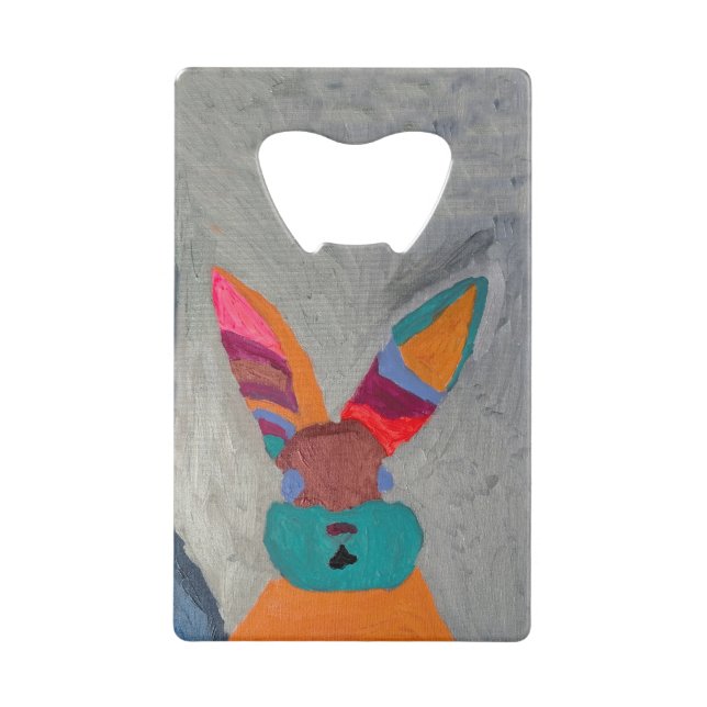 Bonnie Bunnie Bottle Opener - CreativeDrew Geldbeutel Flaschenöffner (Vorderseite)