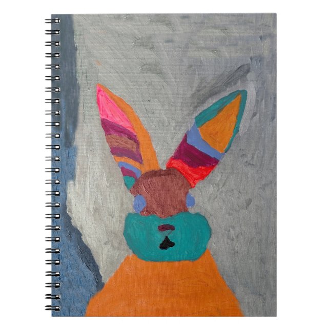 Bonnie Bunnie Spiral Notebook - CreativeDrew Notizblock (Vorderseite)