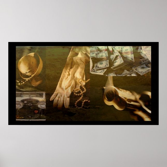 Bonnie & Clyde Poster (Vorne)