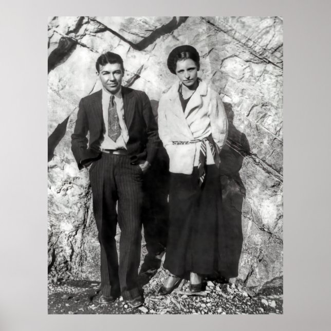 BONNIE & CLYDE - TEXAS OUTLAWS c. 1933 Poster (Vorne)