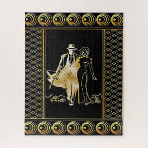 Bonnie & Cylde Art Deco 520 Stücke Puzzle
