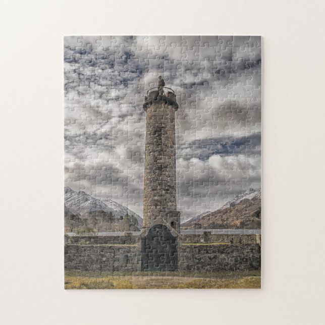 Bonnie Prince Charlie Memorial, Glenfinnan Puzzle (Vertikal)