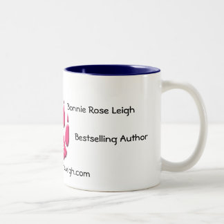 Bonnie Rose Leigh, Zwei-Ton Blau-Tasse Zweifarbige Tasse