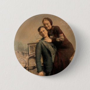 Bonnie u. Clyde Button