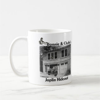 Bonnie u. Clydes Joplin Versteck Tasse