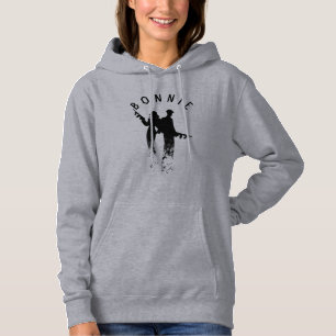 Bonnie und Clyde Bonnie Gray Women's Hoodie