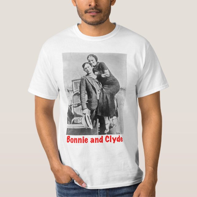 Bonnie und Clyde T-Shirt (Vorderseite)