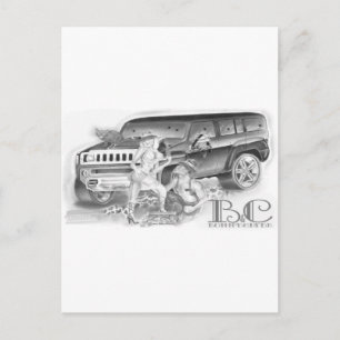 Bonny n Clyde Postkarte