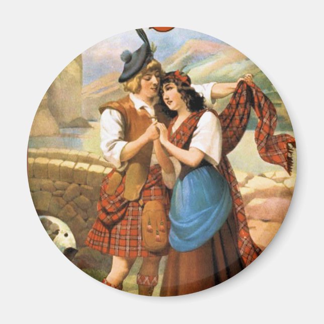 Bonny Scotland Magnet (Vorne)