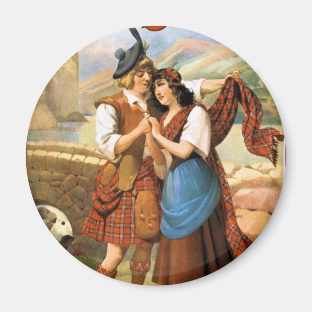 Bonny Scotland Magnet (Vorne)