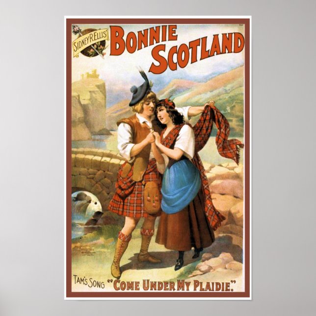 Bonny Scotland Poster (Vorne)
