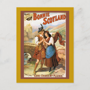 Bonny Scotland Postkarte
