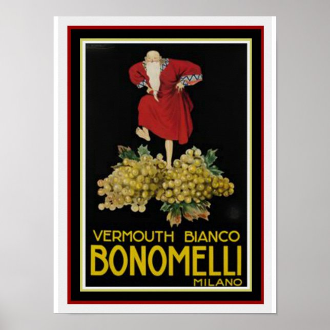 Bonomelli 12 x 16 Poster von Leonetto Cappiello (Vorne)