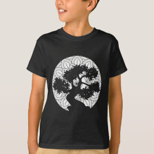 Bonsai-Baum-Mandala-Zen-Buddhistischer-Yoga T-Shirt