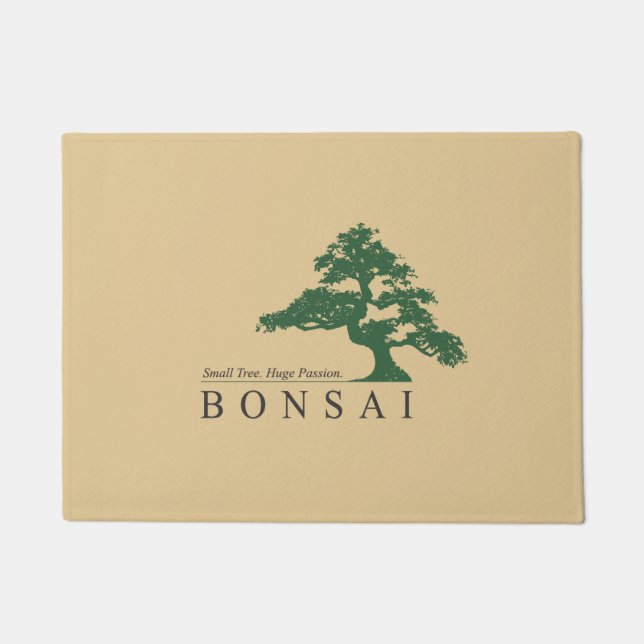 Bonsai-Baumtürme Fußmatte (Vorderseite)