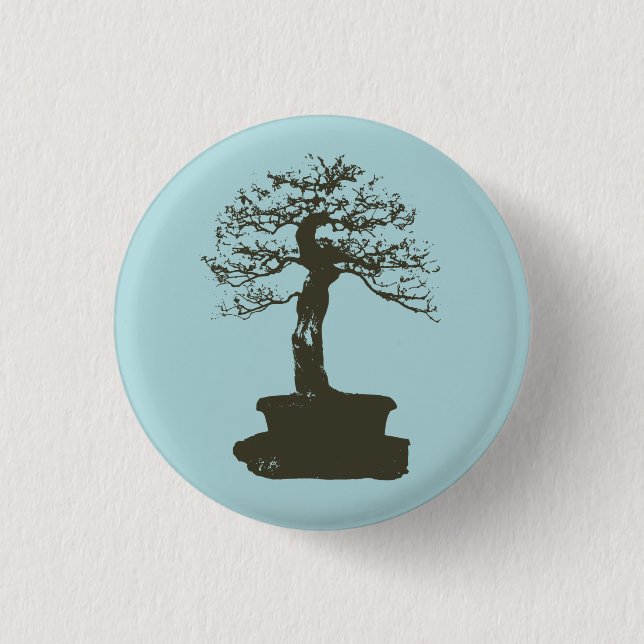 Bonsai Button (Vorderseite)
