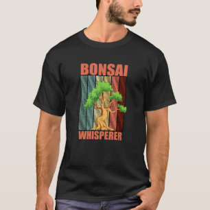 Bonsai-Flüsterer Japanischer Bonsai-Baum-Gartenpla T-Shirt