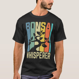 Bonsai-Flüsterer Retro Japanischer Traditioneller T-Shirt