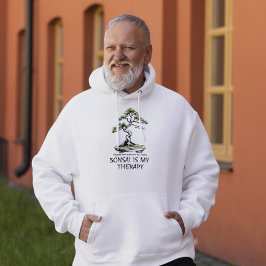 Bonsai ist meine Therapie lustiger Spruch für Bons Hoodie