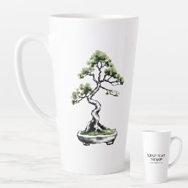 Bonsai ist meine Therapie lustiger Spruch für Bons Milchtasse