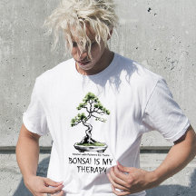 Bonsai ist meine Therapie lustiger Spruch für Bons