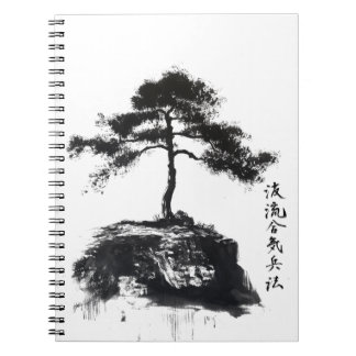 Bonsai-Kanji-Notizbuch Notizblock