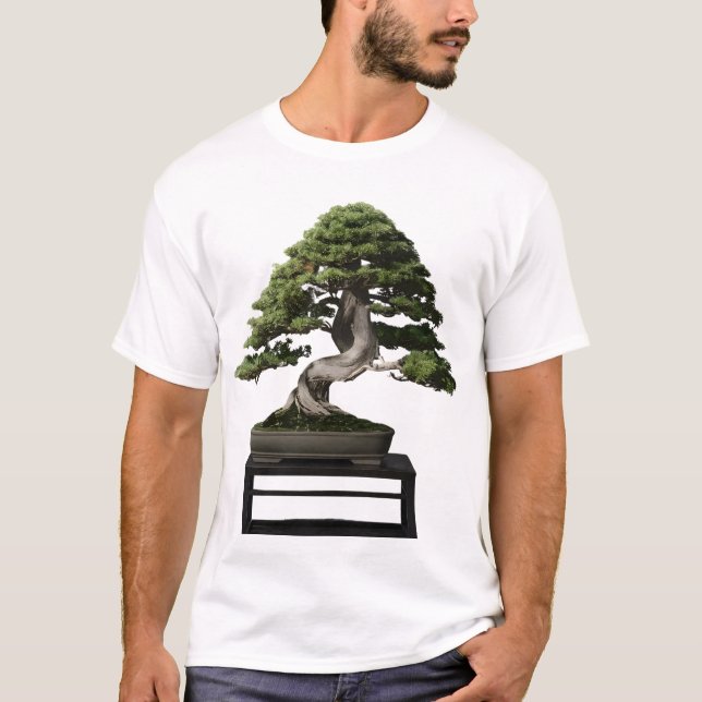Bonsai Pine Tree T-Shirt (Vorderseite)