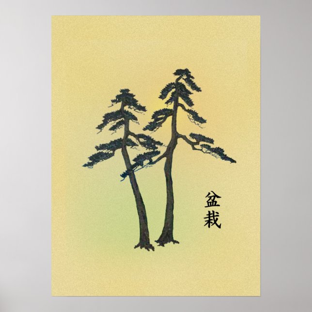 Bonsai Poster (Vorne)
