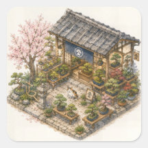 Bonsai-Shop-Aquarell