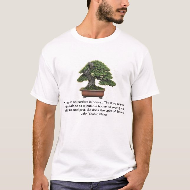 bonsai T-Shirt (Vorderseite)