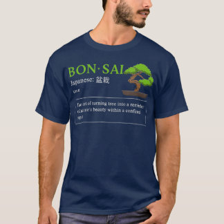 Bonsai Tree Funny Japanese Lover Geschenk T-Shirt