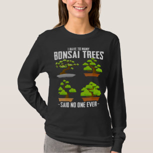 Bonsai Tree Gardener Japanische Pflanze Bonsai Fan T-Shirt